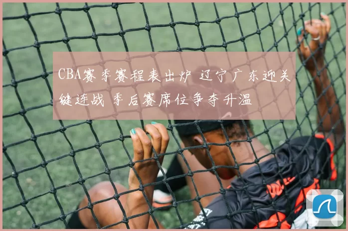 CBA赛季赛程表出炉 辽宁广东迎关键连战 季后赛席位争夺升温